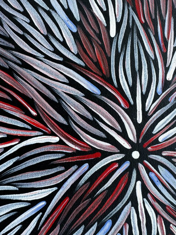 Bush Medicine Leaves <br> Christine Morris <br> 135cm x 55cm - Image 6