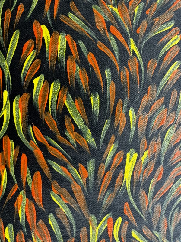 Bush Medicine Leaves <br> Samantha Kemarre Morgan <br> 52cm x 38cm - Image 2