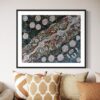 Seven Sisters Dreaming<br> Sharon Napanangka Butcher <br> 90cm x 73cm