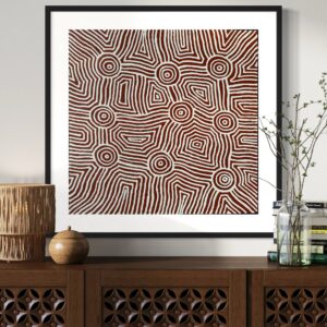 Tali<br> Sharon Napanangka Butcher <br> 64cm x 63cm