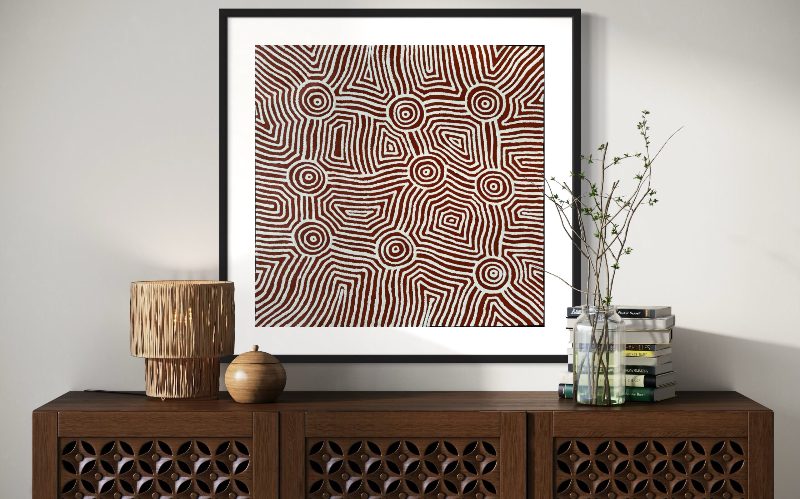 Tali<br> Sharon Napanangka Butcher <br> 64cm x 63cm