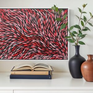 Bush Medicine Leaves<br>Sharon Numina<br>55x37cm