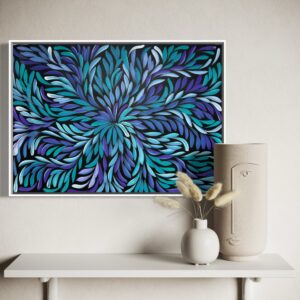 Bush Medicine Leaves<br>Louise Numina<br>51x35cm