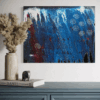 Seven Sisters Dreaming<br> Athena Nangala Granites <br> 50cm x 40cm