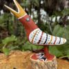 Carved Bird<br> Elah Yunupingu & Barbara Wanambi<br> 19cm x 8cm