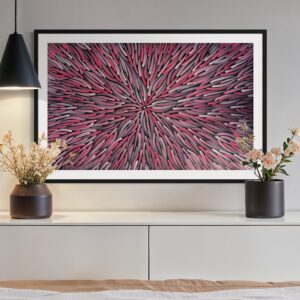 Bush Medicine Leaves<br>Christine Morris<br>98x59cm