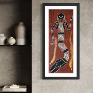 Yawk Yawk<br>Terrence Nabegeyo<br>68cm x 26cm