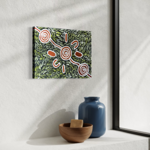 Womans Dreaming<br> Sharon Napanangka Butcher <br> 30cm x 23cm