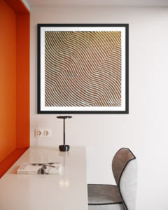 Tali <br> Sharon Napanangka Butcher <br> 68cm x 67cm