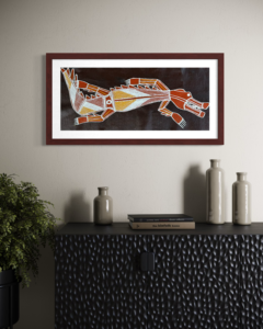 Ginga<br>Eric Djorlom<br>68cm x 29cm