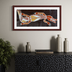 Ginga<br>Eric Djorlom<br>68cm x 29cm