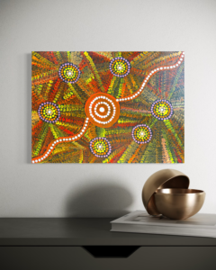 Water Rock Hole & Sand Hill<br> Susie Pollard <br> 40cm x 30cm