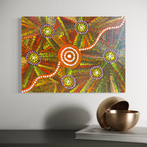 Water Rock Hole & Sand Hill<br> Susie Pollard <br> 40cm x 30cm