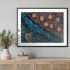 Seven Sisters Dreaming<br> Maria Nampijinpa Brown <br> 97cm x 70cm
